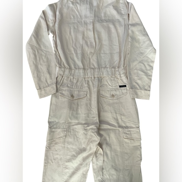 Anthropology Sanctuary rebel long sleeve utility jumpsuit toasted almond XS NWT - Picture 10 of 13
